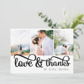 ラブ＆サンクス フォト サンクス カード (スタンド正面)