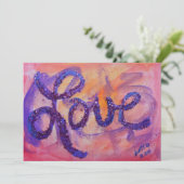 ラブ・サンセット・トワイライトの招待状または発表 招待状 (スタンド正面)