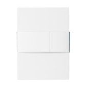 ラブ&ザビーチ結婚式招待状バンド 招待状ベリーバンド (裏面例)