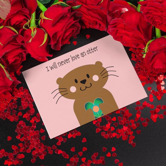 ラブ・ザ・オッター・ポストカード ポストカード