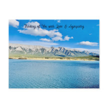 ラブ＆シンパシー マウンテン レンジ ウェスタン ポストカード