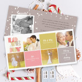 ラブ&ジョイデルの初めてのクリスマスフォトコラージュカード シーズンカード