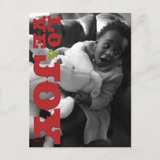 ラブ&ジョイ写真はがき ポストカード (正面)