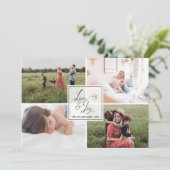 ラブ&ジョイ | シンプルChristmas Card カード (スタンド正面)