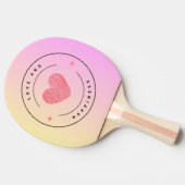 ラブ&ジョイ・ピンポンセット 卓球ラケット (横)
