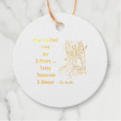 ラブ ジョイ ピース ウィッシュ フェイバータグ (正面)