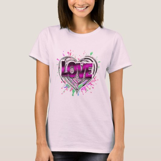 ラブ・スプラッシュ Tシャツ (正面)