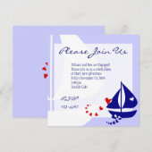 ラブ セイル 招待状 (正面/裏面)