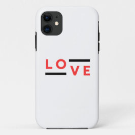 ラブ タイポグラフィ iPhone 11 ケース