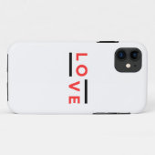 ラブ タイポグラフィ Case-Mate iPhoneケース (裏面(横))