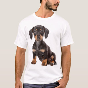 『ラブ·ダックスフンド·ワンピー·ドッグ』Tシャツ Tシャツ