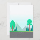 ラブ·トゥ·ライド招待状 招待状 (裏面)