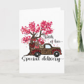 ラブ・トラック・バレンタインデー カード (正面)