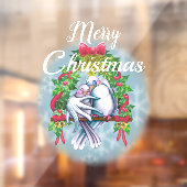 ラブ・ドーブ・メリー・クリスマス・ウィンドウ・スリング ウィンドウサイン (シート2)
