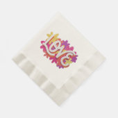 ラブ ナプキン 縁ありランチョンナプキン (角)