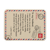 ラブ·ハウンド|ご主人への手紙愛している マグネット (横)