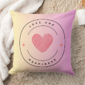 ラブ&ハピネス装飾用クッション クッション (ブランケット)