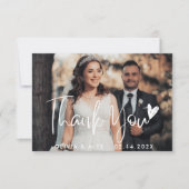 ラブ ハート 感謝カード 招待状 (正面)