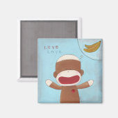 ラブ&バナナスマグネット マグネット (正面/裏面)