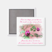 ラブ&バラマグネット マグネット (正面/裏面)