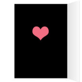 ラブ&バラBlackboardスタイルカード (内側 (左))