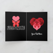 ラブ&バラBlackboardスタイル シーズンカード (内部)