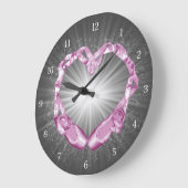 ラブ・バレエ ラージ壁時計 (傾斜)