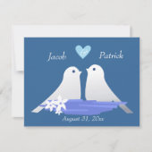 ラブ·バード 招待状 (正面)