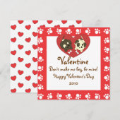 ラブ・パピーズ シーズンカード (正面/裏面)