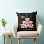 ラブ・ピグ贈り物女性豚プレゼント豚かわいい豚 クッション (椅子)