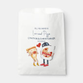 ラブ＆ピザ ファニーウェディング フェイバーバッグ (正面)