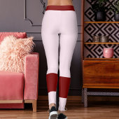 ラブ ピンク レッド バレンタインデーのためのオリジナルギフト レギンス