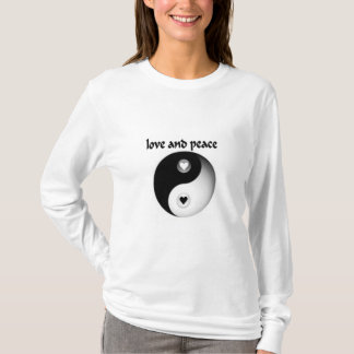 ラブ&ピース Tシャツ