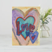 ラブ ファミリー ハーツ 招待状またはお知らせ 招待状 (スタンド正面)