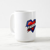 ラブ ファラー コーヒーマグカップ (正面左)