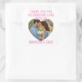 ラブ フォトをありがとう スクエアシール (バッグ)