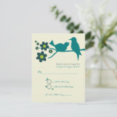 ラブ・フライト・レスポンス {ピーコック} 2つのお知らせ 出欠カード (スタンド正面)