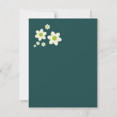 ラブ・フライト・レスポンス {ピーコック} 2つのお知らせ 出欠カード (裏面)