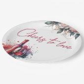 ラブ ブライズ シャワー プレート お祝い (アングル)