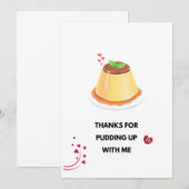 ラブ プディング カード フォト フレーム (正面/裏面)