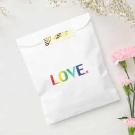 ラブ，プライドlgbt lgbtqゲイ同性愛者レインボーカラー フェイバーバッグ