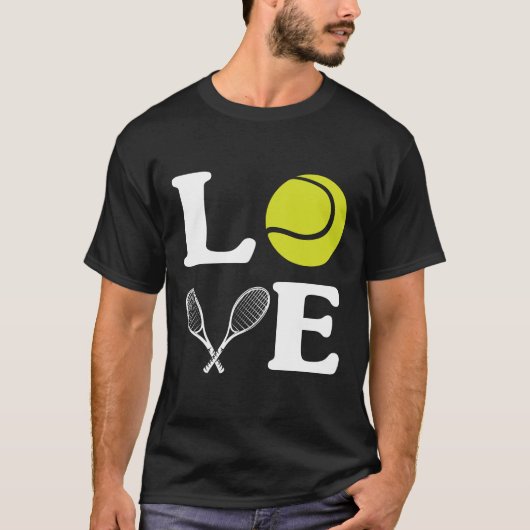 ラブ・プレイ・テニス Tシャツ (正面)