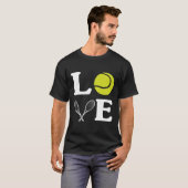 ラブ・プレイ・テニス Tシャツ (正面フル)