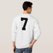 ラブ/ヘイト大学 ラグランTシャツ Tシャツ (裏面フル)