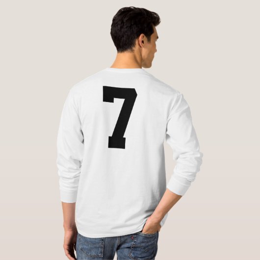 ラブ/ヘイト大学 ラグランTシャツ Tシャツ (裏面フル)