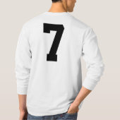 ラブ/ヘイト大学 ラグランTシャツ Tシャツ (裏面)