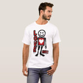 ラブ・ヘイト インスパイアード グラフィック Tシャツ (正面フル)
