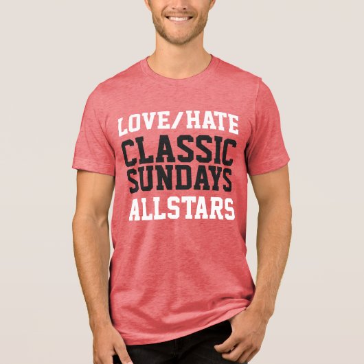 ラブ/ヘイト ALLSTARS Tシャツ (正面)