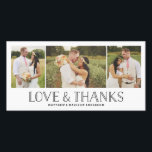 ラブ&ボ感謝していホー |さん結婚はフォトカード サンキューカード<br><div class="desc">写真提供：©赤面</div>