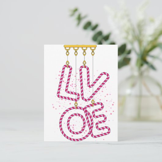 ラブ ポストカード (スタンド正面)